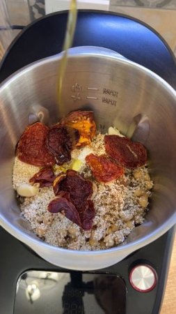 Рецепт хумуса в кухонном роботе KitchenBot M1