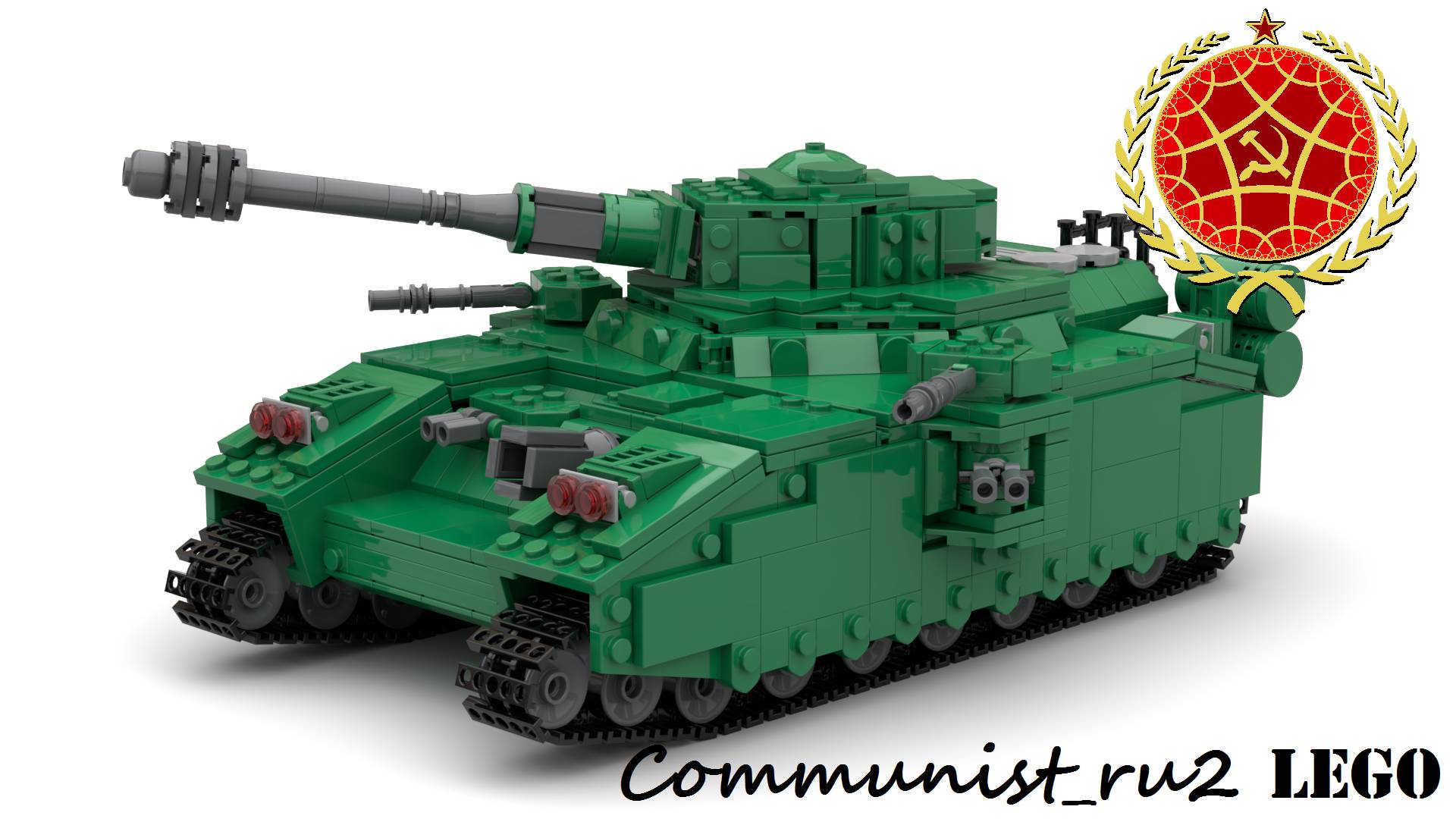 Танк Baneblade (Warhammer) из ЛЕГО (инструкция по сборке) смотреть онлайн