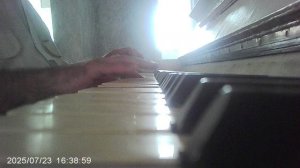 Пианино: русская народная "Ой цветёт калина" (обработка автора канала)