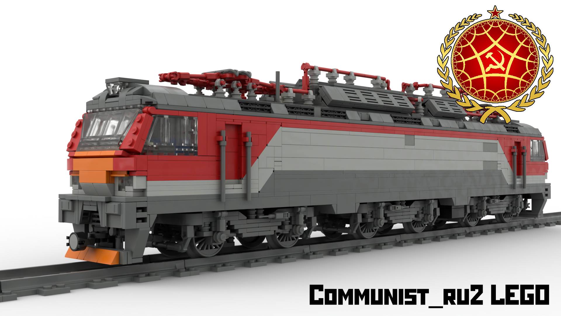 Электровоз ЭП20 из ЛЕГО (инструкция по сборке) смотреть онлайн