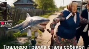 траллеро тралла стала собакой на деревне пудельцина 6 коллаб с рутуберской телесемейств