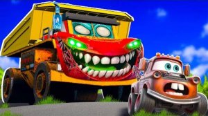 МУЛЬТ ТАЧКИ МОЛНИЯ МАККУИН И ЗОМБИ КИНГ ГОНКИ МАШИНКИ МУЛЬТИКИ РАЗВИВАЮЩИЕ ДЛЯ МАЛЬЧИКОВ