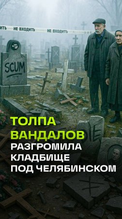 Вандалы разрушили десятки надгробий: несовершеннолетних погромщиков ищут