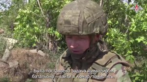 💬 Командир штурмового взвода с позывным «Казбек» рассказал, как его подразделение заходило в нас...