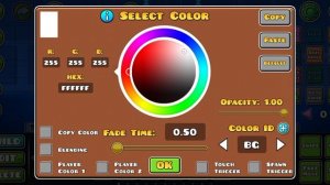 Как менять цвет фона во время уровня