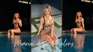 Красивые девушки 2025 ｜ Floral Bodysuit 💐
