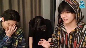 Трансляция Ви, Чимина и Чонгука Come on на Vlive 28.11. 2021