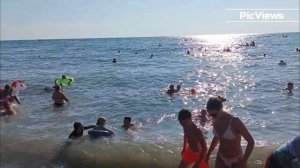 Люди сами открыли СЕЗОН В АНАПЕ. Пляж Большой Утриш сегодня 23 июля 2025. Погода и море в Анапе