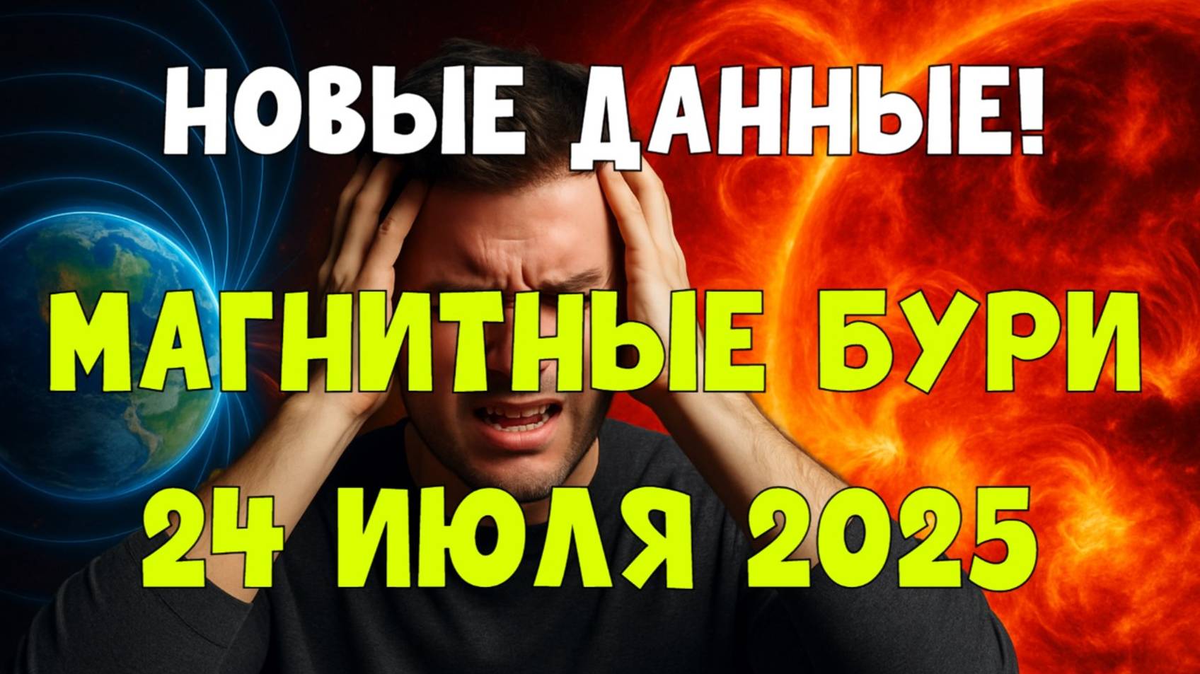 🟥 НОВЫЕ ДАННЫЕ! Магнитные бури 24 июля 2025 — будьте осторожны!