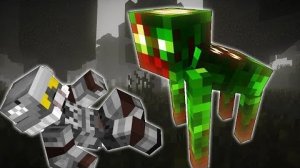 МУТАЦИЯ ЗОМБИ. НОВЫЙ ВИД. ДЕНЬ 2-ЯДЕРНЫЙ ЗОМБИ АПОКАЛИПСИС МАЙНКРАФТ