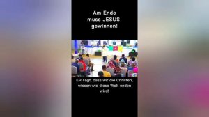 В КОНЦЕ ДОЛЖЕН ПОБЕДИТЬ ИИСУС!