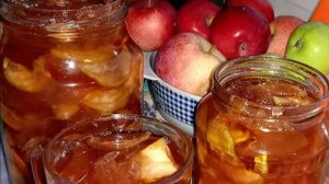 Яблочное варенье дольками