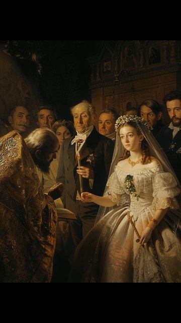 Ожившая картина Василия Пукирева «Неравный брак» смотреть онлайн