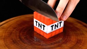 🔪✨ АСМР Minecraft - разрезание блоков из Майнкрафт. Релакс и satisfying-звуки в стиле Майнкрафт 🎮