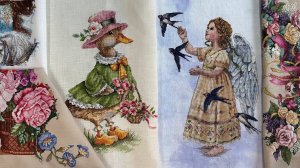 #59 Вышивальный июль: 2 финиша и продвижения: Золотое руно, Мережка, Dimensions