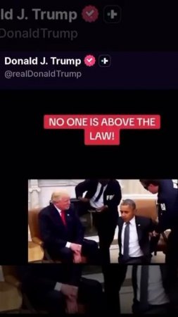 Трамп заявил, что Обаму, Байдена и Хиллари Клинтон ждут уголовные дела. По его словам, они фальс...