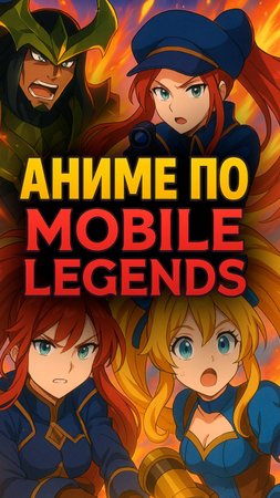 АНИМЕ ПО MOBILE LEGENDS #mlbb #млбб #mobilelegends #moba #ml #риокка