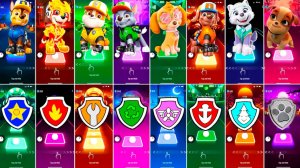 Paw Patrol All Video Megamix CHASE VS MARSHALL VS RUBBLE VS ROCKY VS SKYE VS ZUMA VS EVEREST