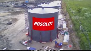 Монтаж сборных пожарных резервуаров "Абсолют"