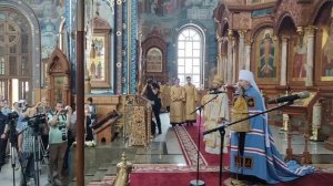 Ковчег с мощами святителя Тихона прибыл в Воронеж.