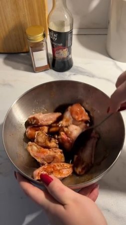 Крылышки, вкуснее чем в кафе