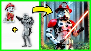 ШООК! ЧТО БУДЕТ ЕСЛИ СМЕШАТЬ ЩЕНЯЧИЙ ПАТРУЛЬ И ЗВЁЗДНЫЕ ВОЙНЫ!?