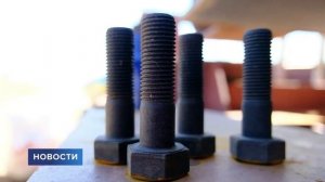 В Псковской области продолжаются работы по возведению моста через реку Великую