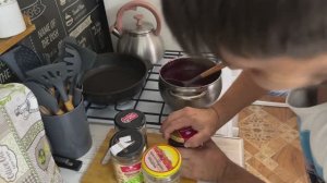 Просили показать как я варю джем из слив и яблок ! Наготовил  на работу !  И все про то как есть