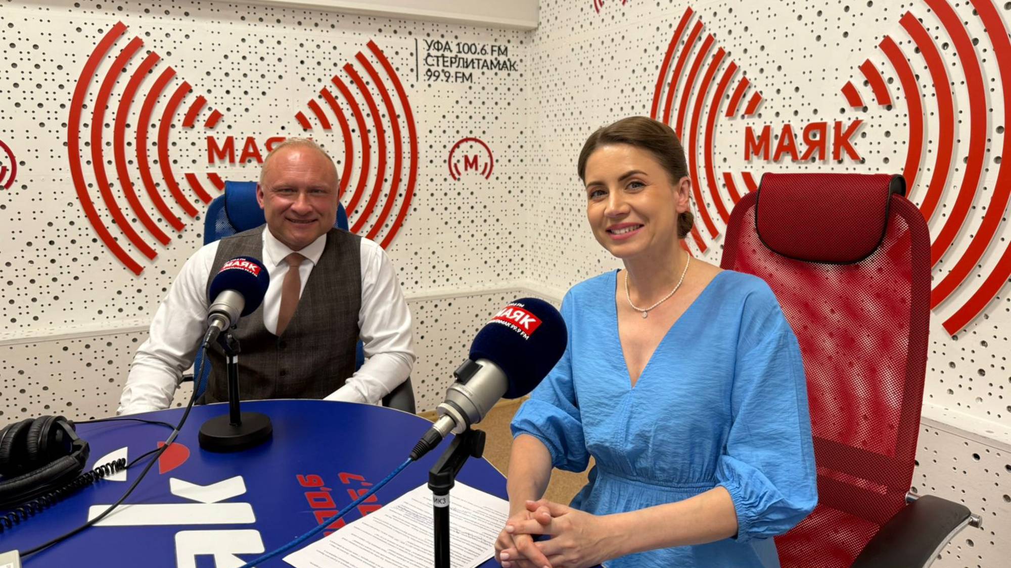 На "Маяке" первое интервью главы Бирского района