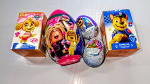 АСМР РАСПАКОВКА Киндер Сюрприз яйца 💓❤️❤️🥚🤯🩷