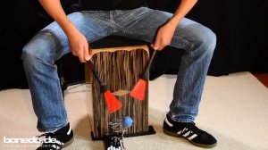 Vic Firth Cajon Bru-llet & VicKick Cajon Beater Sound Demo