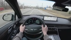 Genesis GV80 3.5T Prestige 2023 г.в. POV Test Drive