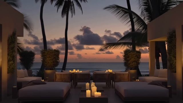 PALM VIEW 🏝️ Elegant Ambience Deep House Lounge Chillout Mix ✨ Perfect for Evening Wind-Down