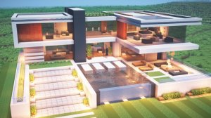 ЭЛИТНЫЙ СОВРЕМЕННЫЙ ДОМ БЕЗ МОДОВ В МАЙНКРАФТЕ! #minecraft