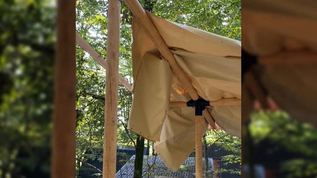 Жить в палатке КАЙФ #лето #глэмпинг #обзор смотреть онлайн