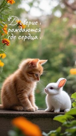 Доверие и тепло рождаются там, где сердца открыты...