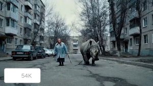 Носорог Серёжа уже 15 лет живёт с бабушкой ИИ 🫡