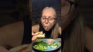 МУКБАНГ/Шаурма мини, ОЧЕНЬ вкусная 🤗