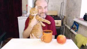 завтрак с Рыжулей. спасибо за донат. МРОТ повысят. мукбанг. обжор. еда на камеру. диета. шизофрения.