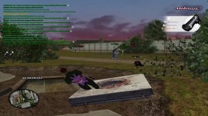 бедалага еле зажал..