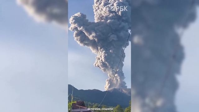 В Индонезии проснулся вулкан Марапи