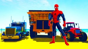 Мультики для детей про машинки: автобус, трактор и грузовики. Смотреть мультики для малышей.