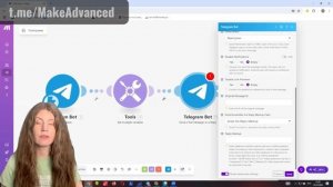 Telegram Send Message в Make.com: Скрытые функции модуля! ⚠️ РКН-риски → Полный разбор в канале