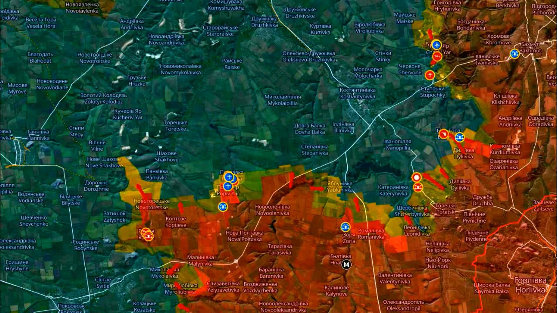 23.07.2025 Карта боевых действий. Обстановка на фронте