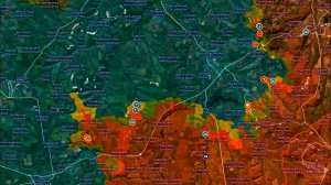 23.07.2025 Карта боевых действий. Обстановка на фронте