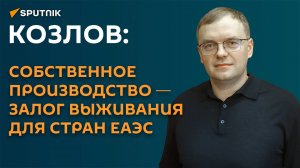 Козлов: собственное производство ― залог выживания для стран ЕАЭС