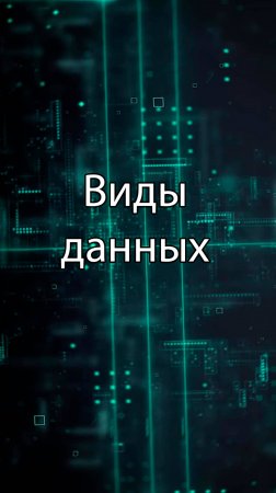 Виды данных || ERP-системы и КИС (словарь) #erp #кис #pmo #sap #1с #agile #erp-система