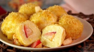 Ленивые вареники по-венгерски. ТВОРОЖНЫЕ КЛЕЦКИ С ПЕРСИКАМИ