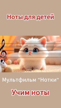 Нотки. Учим ноты с Бусей