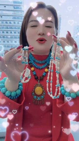 20250722-1 Natural Turquoise Pearl Set Lock Nature’s Poetry